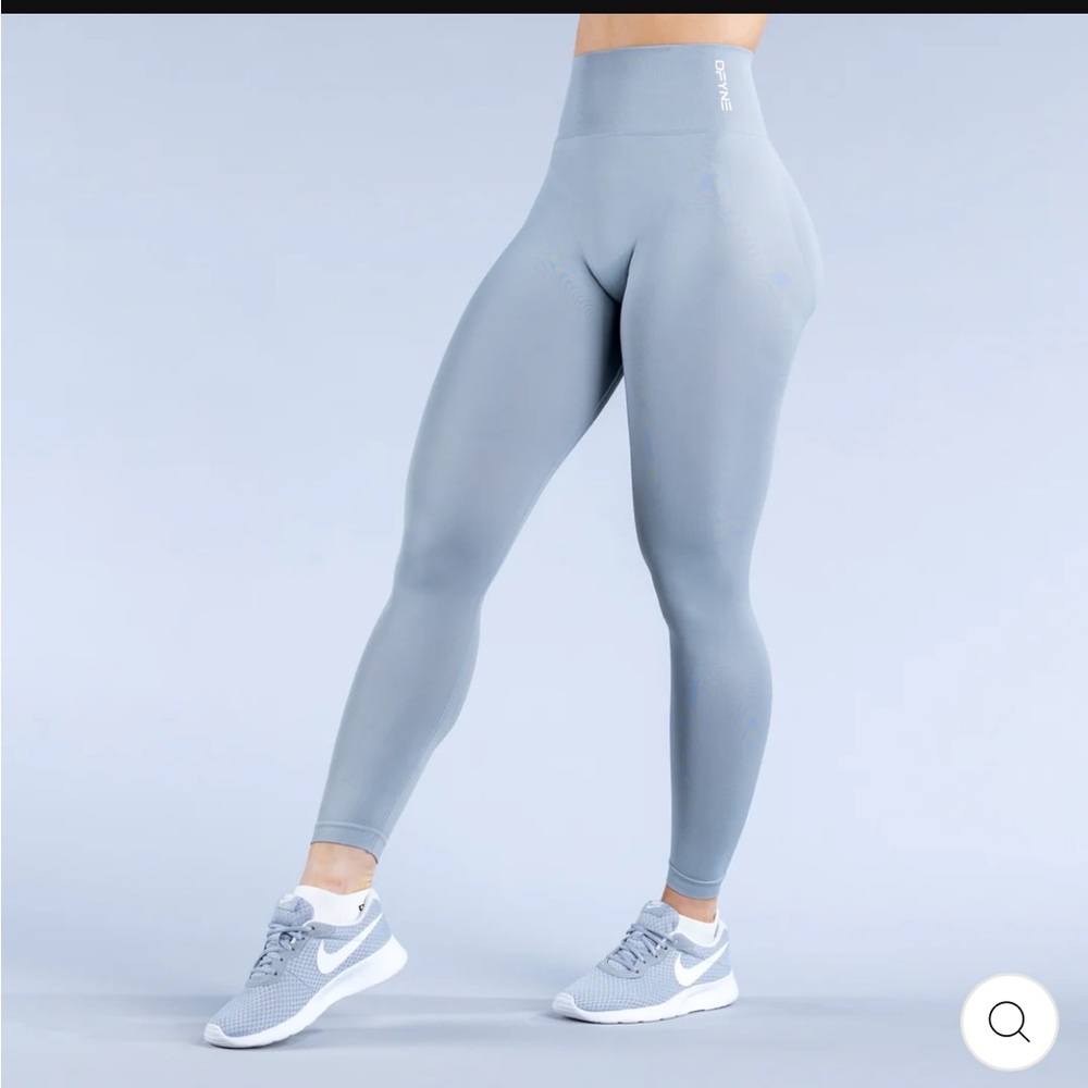 DFYNE DYNAMIC LEGGINGS LIGHT STONE GREY - M